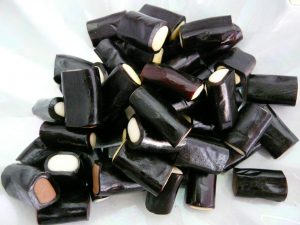 Liquorice cream rock