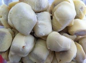 White Chocolate Toffee Rolls