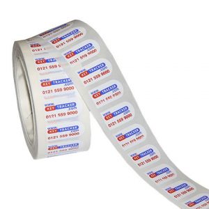 Anti Tamper Sticker Roll Keytracker