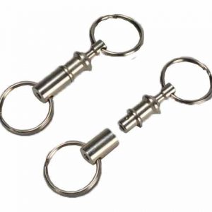 Quick release keyring