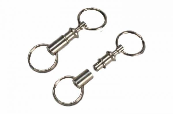 Quick release keyring